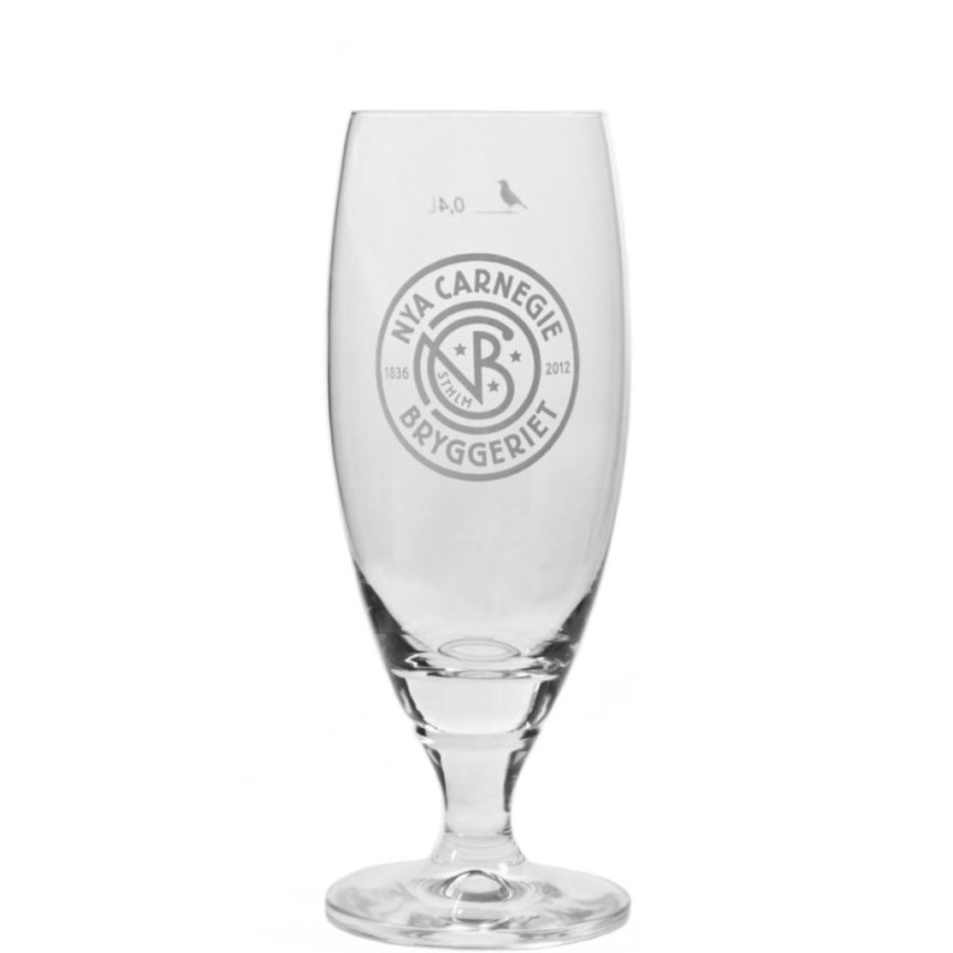 Nya Carnegiebryggeriet ölglas 40 cl