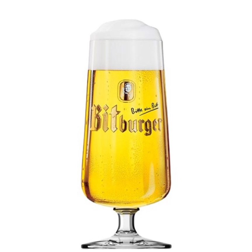 Bitburger-olutlasi, 40 cl