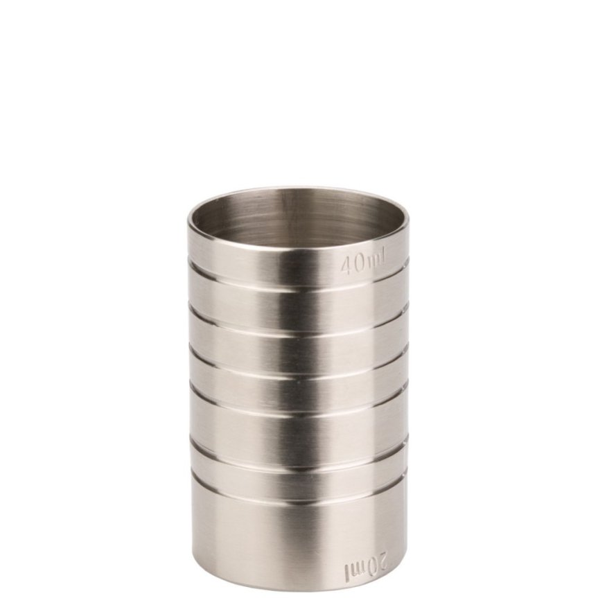 Jigger metalli 2-4 cl