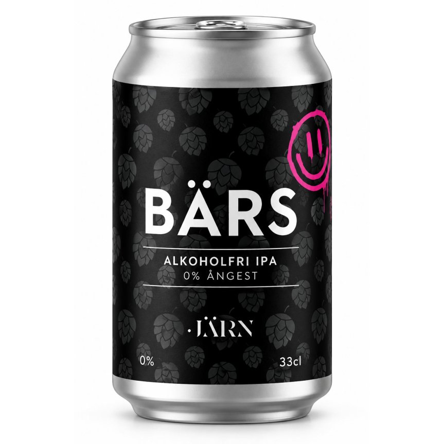 Zoomaa kuva kohteesta JÄRN BÄRS IPA alkoholiton 0,3% 33 cl