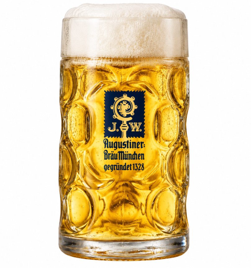 Zoomaa kuva kohteesta Augustiner Bräu Oluttuoppi 1 Litra
