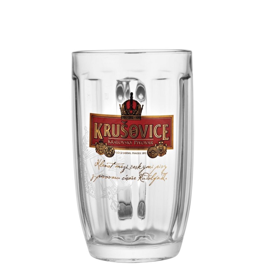Krusovice oluttuoppi 50 cl