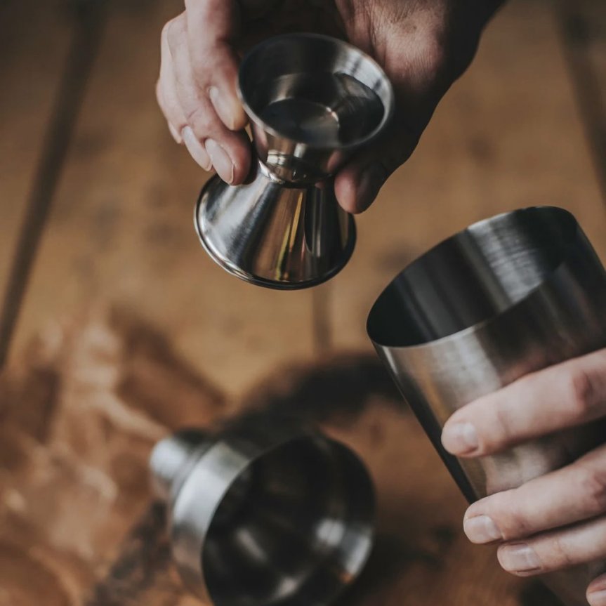 Maya jigger 4-6 cl ruostumaton Dorre