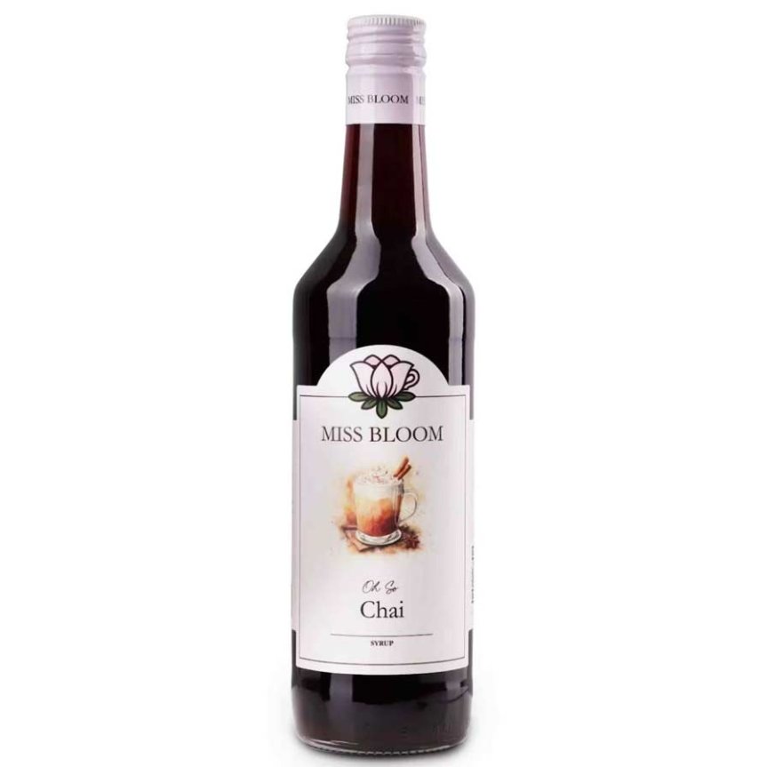 Zoomaa kuva kohteesta Miss Bloom Chai-siirappi – Oh So Chai – 50 cl