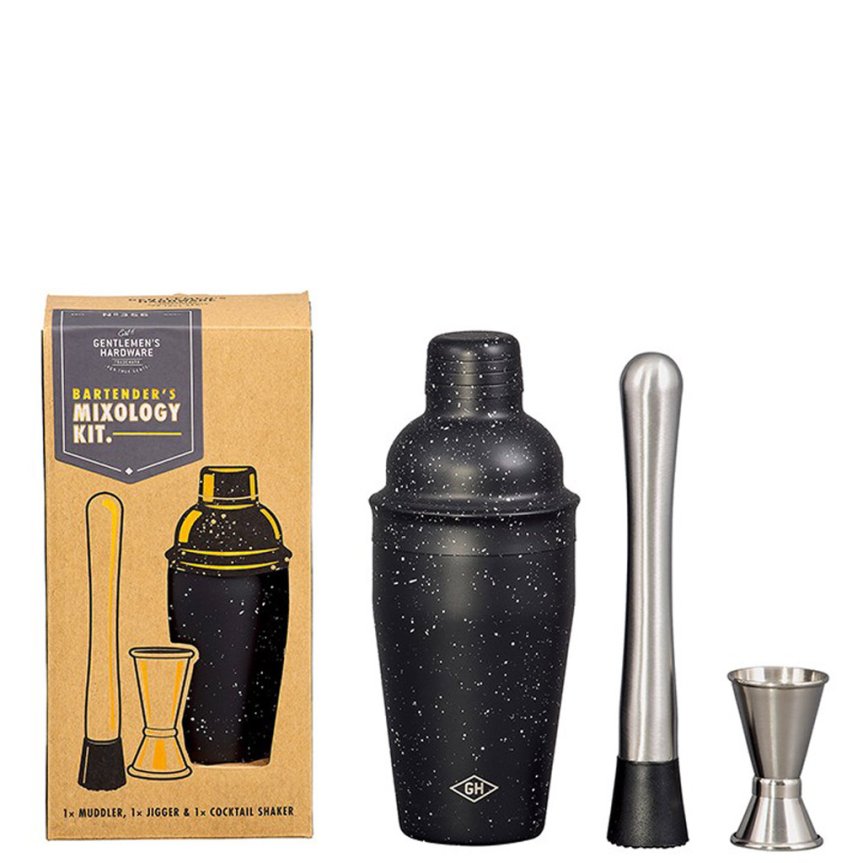 Gentlemen's Hardware Bartender's mixology kit
