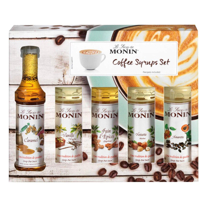 Monin Kahvisetti 5 x 5 cl