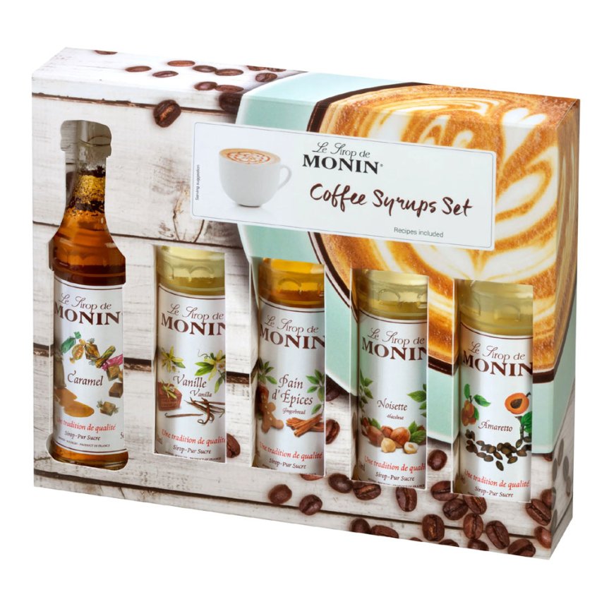 Monin Kahvisetti 5 x 5 cl
