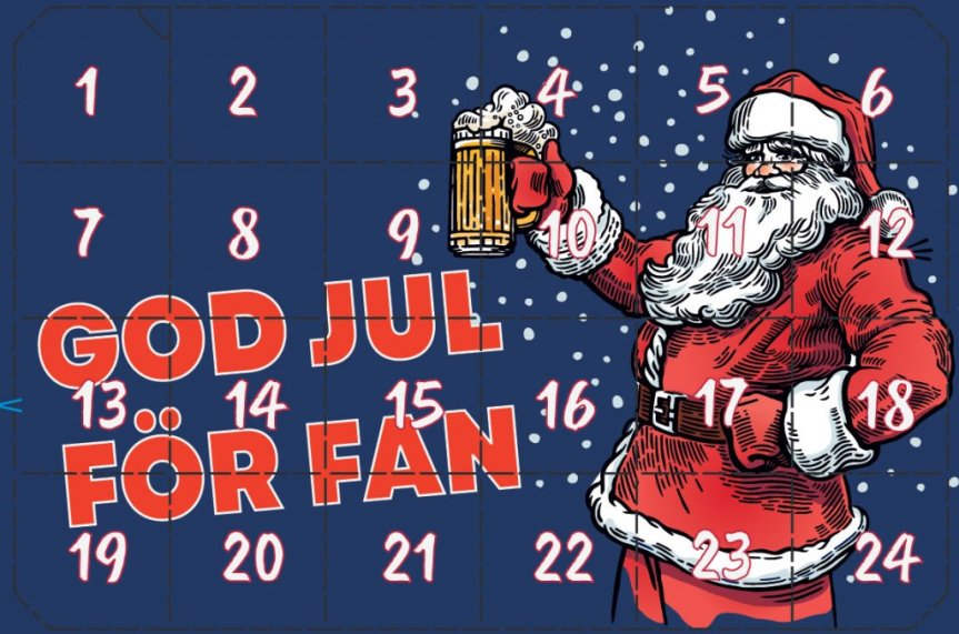 Olutkalenteri sininen