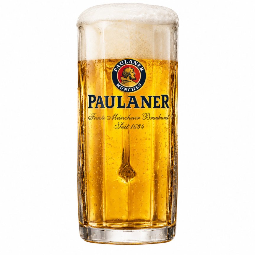 Zoomaa kuva kohteesta Paulaner beer mug 50 cl