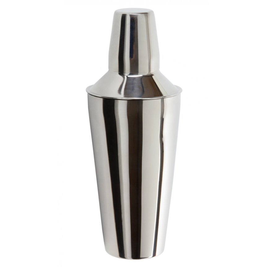 Kolmiosainen shaker Cobbler 70 cl