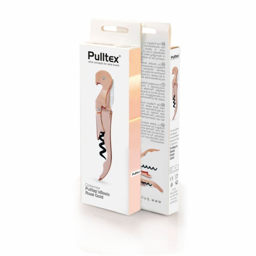 Viininavaaja Pulltaps Basic ruusukulta